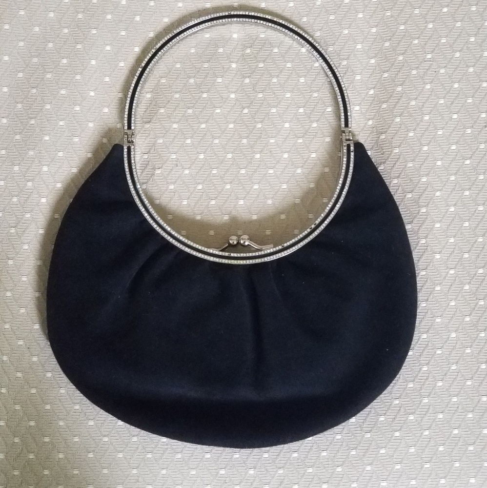 VINTAGE VALENTINO GARAVANI FORMAL VELVET BAG